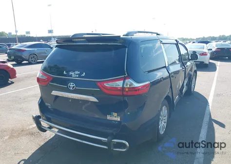 2015 Toyota Sienna Xle 8 Passenger from USA, damaged, VIN 5TDYK3DC1FS547142